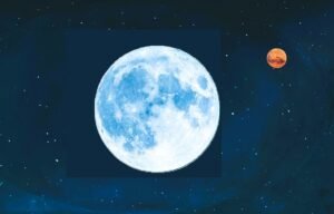 MOON AND MARS